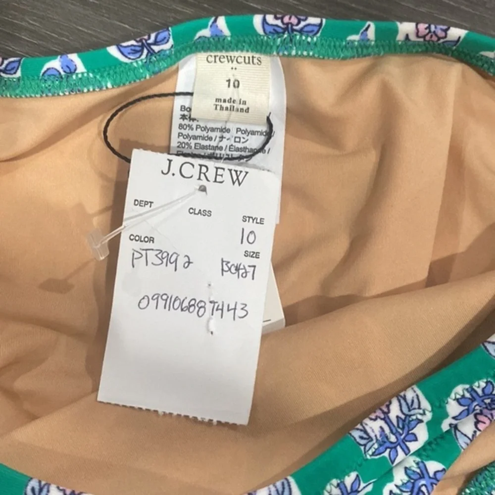 NWT! Crewcuts Printed Girls Bikini‎ Bottom